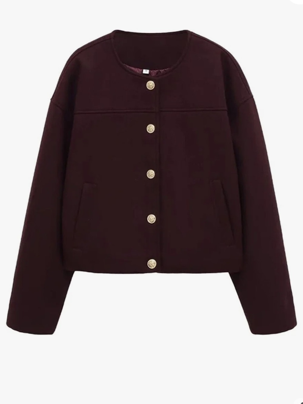 Zara - Isabella Button Front Cropped